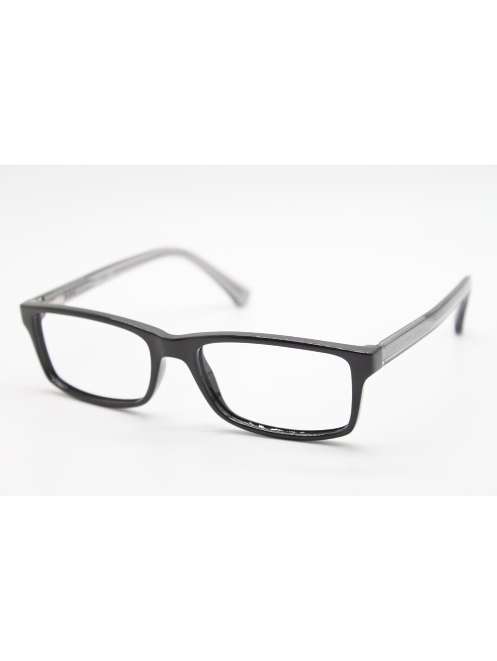NEW EMPORIO ARMANI EA 3065 5378 BLACK GREY AUTHENTIC EYEGLASSES 54-17